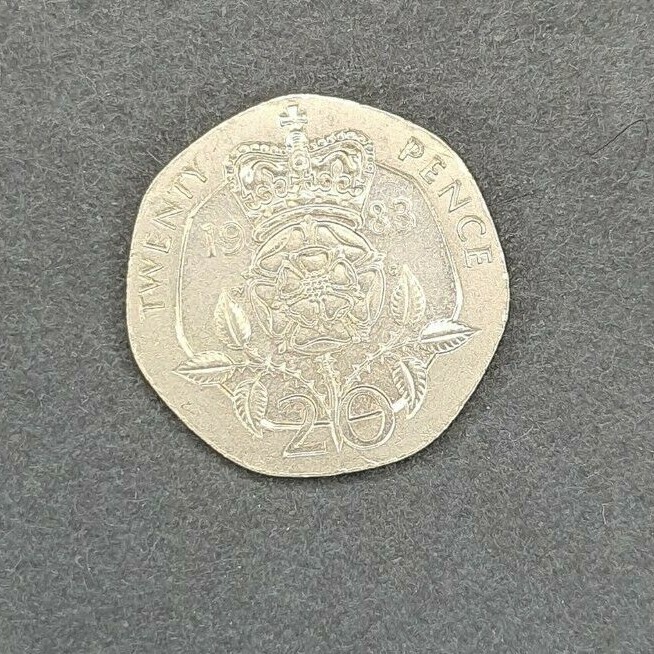 United Kingdom,1983, 20 Pence Queen Elizabeth II, KM 931 | eBay
