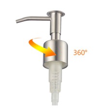 Lotion Dispenser Nozzle Pum Bottle Head Dispenser Top Replacement Shampoo Pump