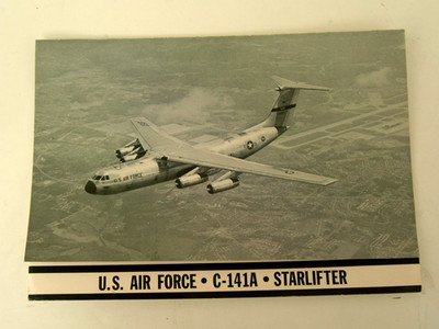 Original Vintage Werbeprospekt USAF C141A Starlifter Lockheed Georgia Co