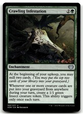 MTG Crawling Infestation U Innistrad: Crimson Vow 193 LP