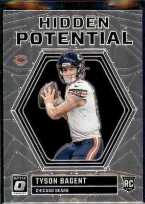 2023 Panini Donruss Optic - Hidden Potential Tyson Bagent #HP-TB (RC)