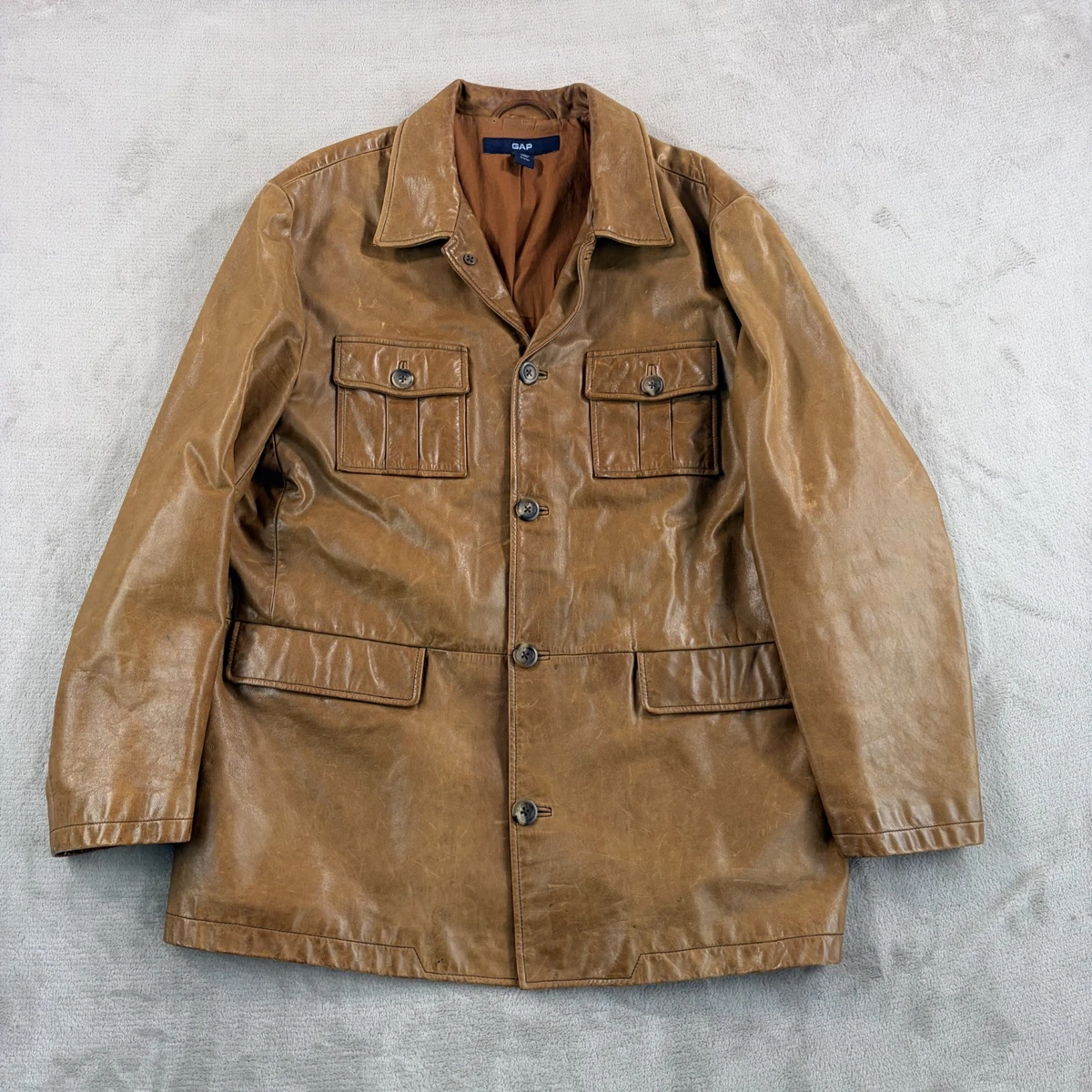 Gap Leather Outer Shell Coats for Men for Sale | Shop New & Used