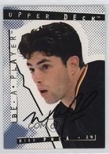 1994-95 Upper Deck Be a Player Signatures Michael Peca Mike Peca #165 Auto 1cx3
