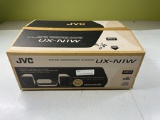JVC UX-N1W Micro Component System NEW NOS Rare MP3 CD Stereo open Box