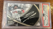 2020 Topps Tier One - Tier One Talent Autographs Ronald Acuña Jr. #T1TA-RAJ...