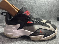 Size 5.5 Youth - Jordan One Take 3 Black Grey Fog Shoes Sneakers