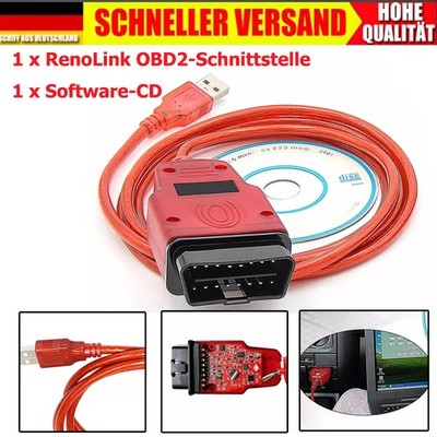 Für Renolink OBD2 Latest Version V1.99 Renault ECU Programmer Key Coding DE NEU
