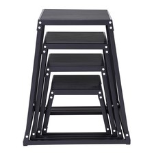 Plyometric Jump Boxes Set - 12 18 24 30 Inch ...
