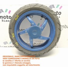 CERCHIO RUOTA POSTERIORE 5 RAZZE blu ORIGIN aprilia SR 50 R Factory ie piaggio
