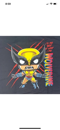 Funko Marvel Collector Corps - Wolverine 50th Anniversary Shirt - 2XL Size New!