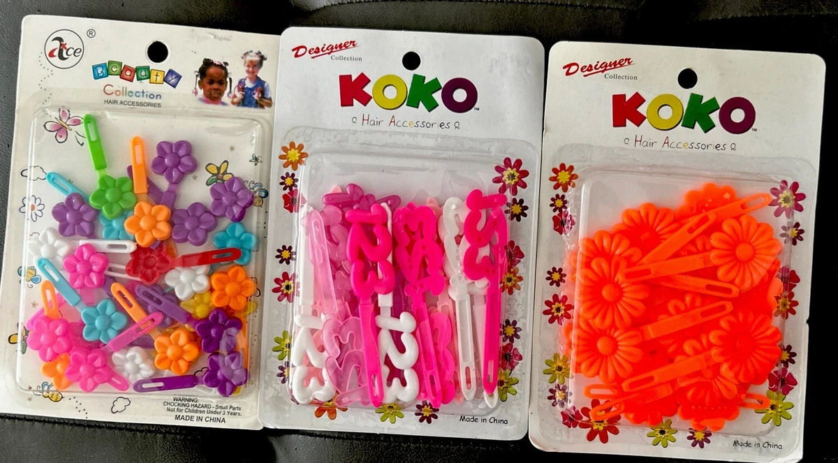 vintage plastic hair clips products for sale | eBay