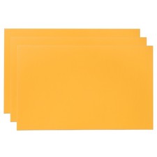 6x10 Inch Anodized Aluminum Sheet Metal, 3Pcs Laser Plates Engraving, Yellow