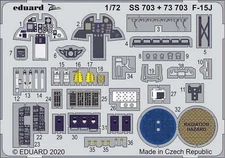 Eduard 73703 172 F-15J Eagle photo-etched parts for Great Wall Hobby