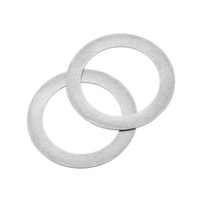 20Pcs 304 Stainless Steel Flat Washers, M30x42x0.2mm Ultra Thin Flat Spacers