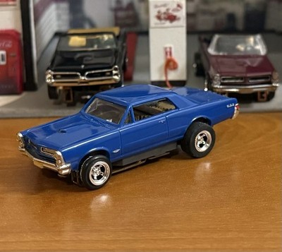 Rare H.O. Detroit T-Jet HO  65 Pontiac GTO NOS Aurora Chassis No Insert Slot Car