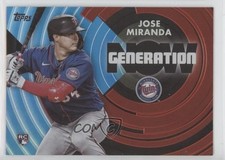 2022 Topps Update Generation Now Blue /600 Jose Miranda #GN-71 0p83