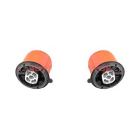 2X Metzger Lagerung AchsköRper Hinterachse Links Rechts FüR Peugeot 308 I 4A_
