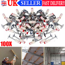 100Pcs Mini Manual Steel Nail Rivet Tool Concrete Nailer DIY Wall for Nail Gun