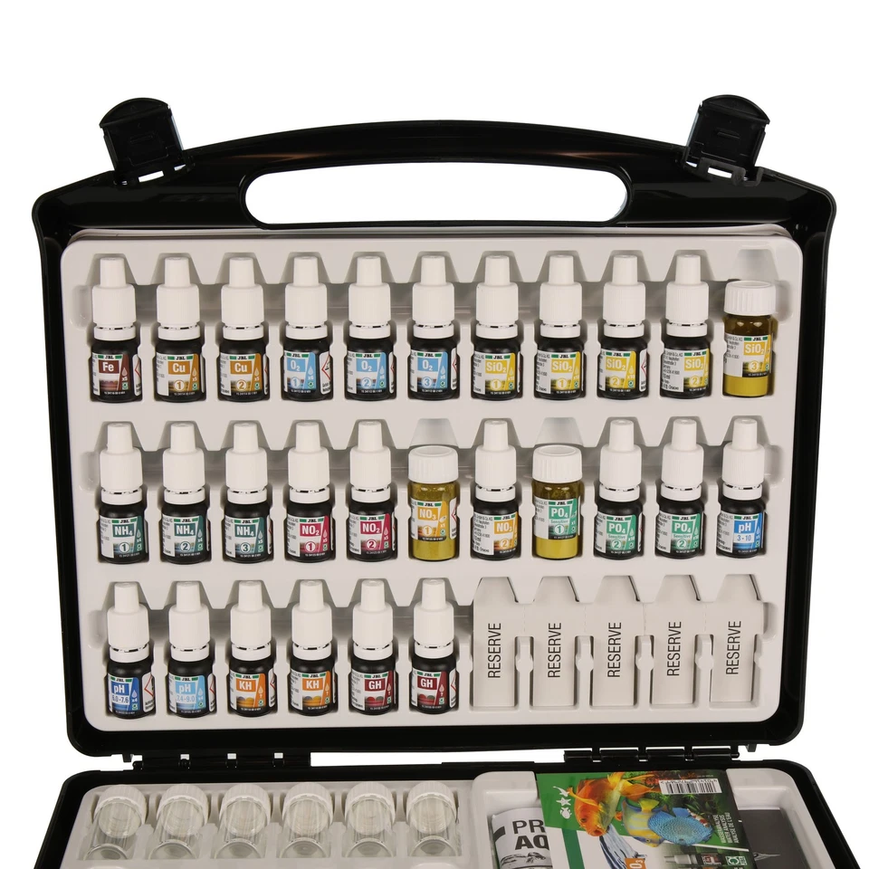 JBL TESTLAB Süßwasser Wassertest Testkoffer Aquarium Fisch Koi Teich 13 Test Set - Bild 4 von 4