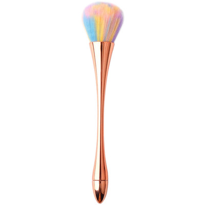 19 cm flauschiger Staubpinsel für Nailart und Rouge-Einsatz taillenförmiger er