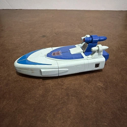 1986 Hasbro Transformers G1 Scourge Jet Boat Decepticon Figure