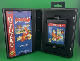 Puggsy - Sega Genesis *Complete with Manual* Preowned Free Shipping