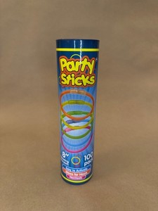 PartySticks PNMA 8in. Multicolour Glow Sticks Bracelets - 100 Pieces