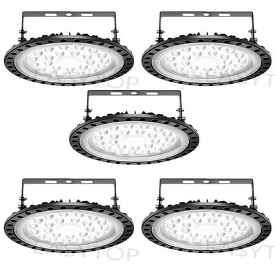 5x UFO LED Hallenbeleuchtung Deckenstrahler Werkstattleuchte Industrielampe Lamp