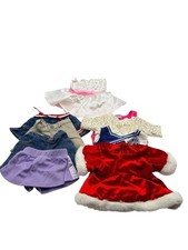 Build-A-Bear clothing Clothes Lot Of 9 Shirts Shorts Skirts outfits dress