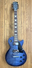 Gibson Les Paul Studio Electric Guitar, Blue, with Gig Bag