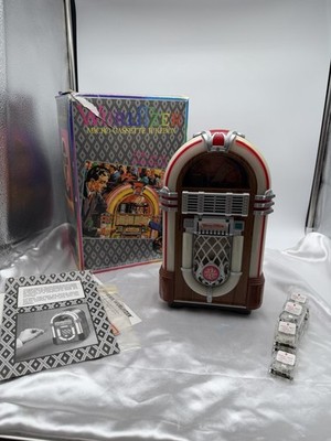 Vintage Wurlitzer Micro Cassette Jukebox w/ Box Manuals & 9 Tapes Tested