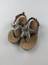 Carter's Silver Star Sandals Toddler 7