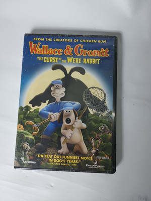 Wallace & Gromit: The Curse of the Were-Rabbit DVD NEW SEALED Full Frame 