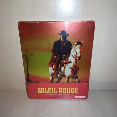 SOLEIL ROUGE (RED SUN) BLU-RAY 4K + BLU-RAY STEELBOOK (NEW SEALED) - Photo 1/4