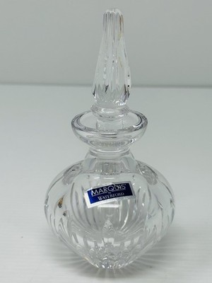 Marquis by Waterford Crystal Claria Perfume Bottle Vintage 5-1/4''