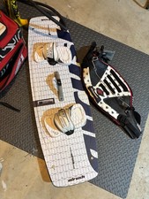 Kiteboarding Set: Board Airrush , Harness Naish , Kite, Backpack , Pump