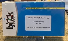 Mother Goose Rock 'N' Rhyme Shelly Duvall VHS Screener Lyrick Studios NEW SEALED