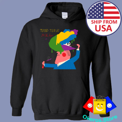 Todd Terje It's The Arps Men's Black Size S - 3XL