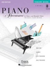 Level 3B - Theory Book: Piano Adventures - Paperback By Faber, Nancy - GOOD