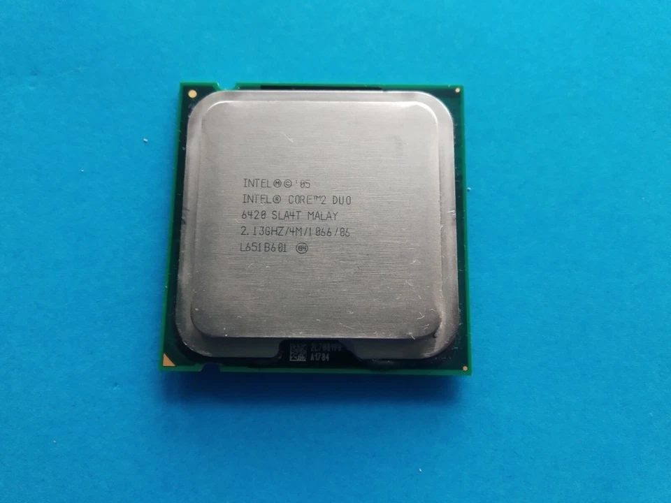 INTEL CORE 2 DUO E6420 2 CORES A 2,13 GHz LGA 775 4MB CACHE  BUS A 800MHz 64BIT - Imagen 2 de 3