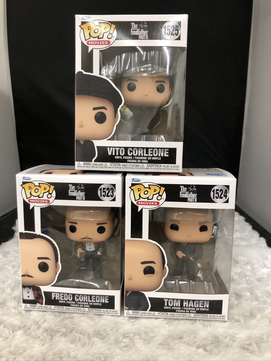 Funko Pop! Vinyl The Godfather pt Fredo Corleone,Tom Hagen,an