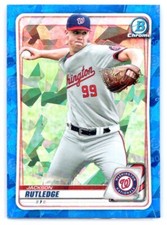 2020 Bowman Draft Sapphire Edition #BD-177 Jackson Rutledge