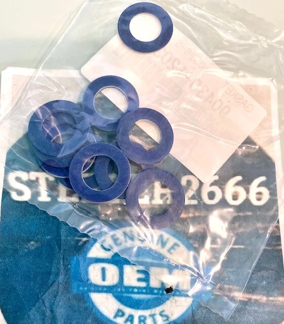 ПОДЛИННЫЙ TOYOTA LEXUS МАСЛО СЛИВНАЯ ПРОБКА ШАЙБЫ ПРОКЛАДКА 90430-12031 НАБОР ИЗ 100 - Изображение 3 из 4