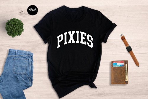 Team Mascot Shirt, Pixies Mascot Shirt, Pixies Team Spirit Shirt, Pixies Fan Tee - Picture 2 of 7