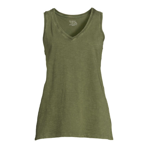 Time and Tru Women's V-Neck Tank Top Soft and Comfy Multiple Color NEW - Picture 20 of 34