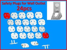 24 New Safety Covers for Wall Electrical Outlets Protect against Electric Shock