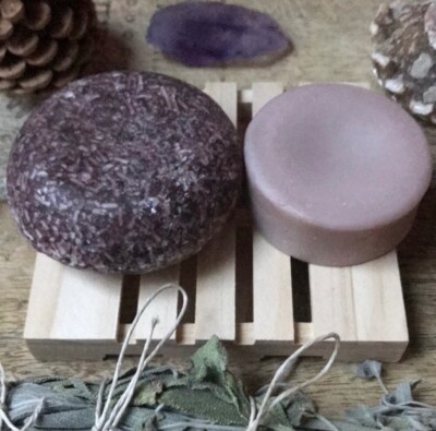 Zero waste DRIFTWOOD 3 oz Shampoo & 1.7 oz Conditioner bar bundle