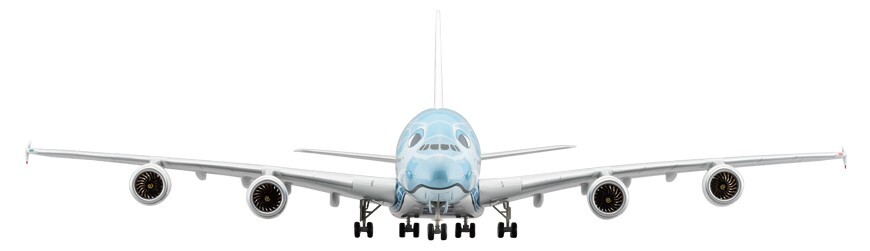 Hogan Wings NH20193, ANA Airbus A380-800, Flying Honu, ANA