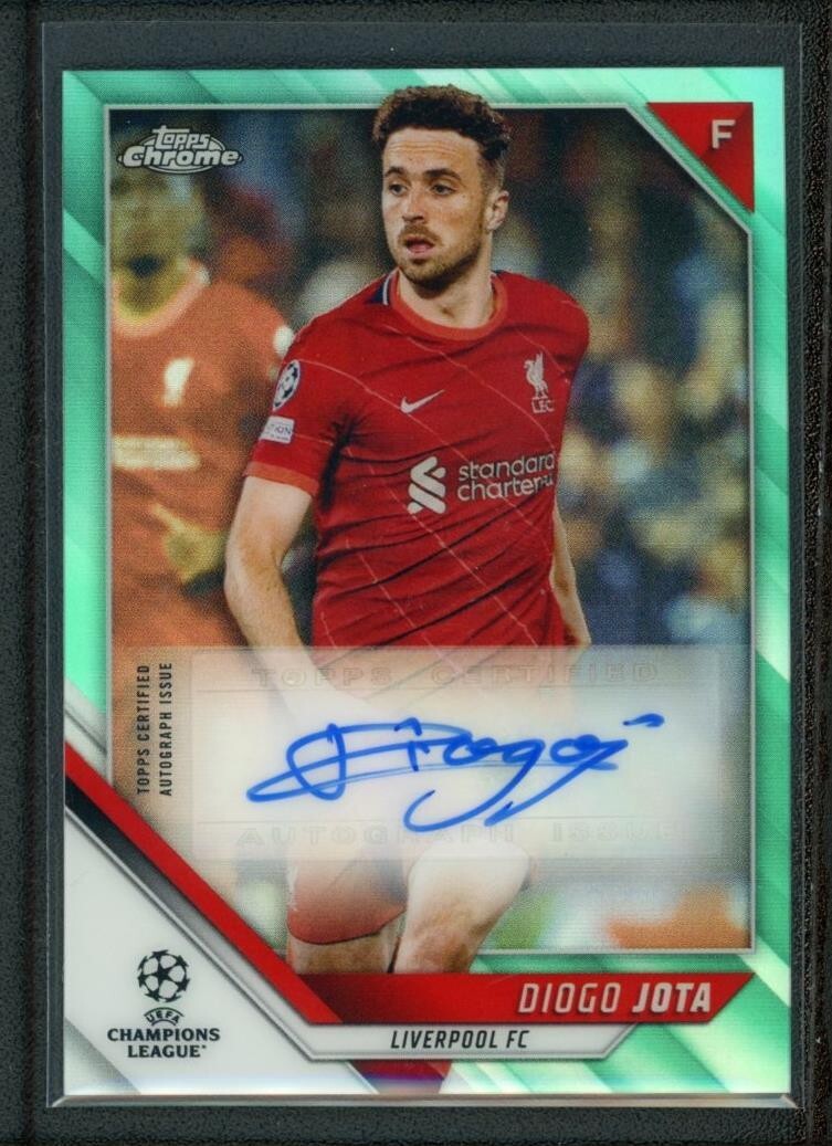 直筆サインカード DIOGO JOTA Topps Chrome