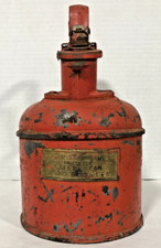 Vintage Safety Can 1 Quart Justrite Mfg. Co. Made Chicago, Illinois B376166